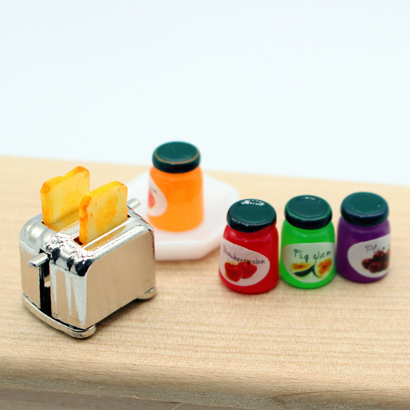 Kitchen Appliances Store - 1Set 1:12 Miniature Dollhouse Bread Machine
