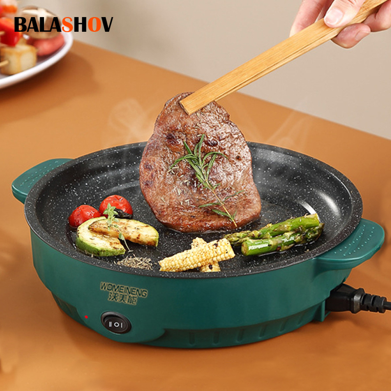 Slow Cooker Ceramic - Electric MultiCooker Electric Frying Pan 220V