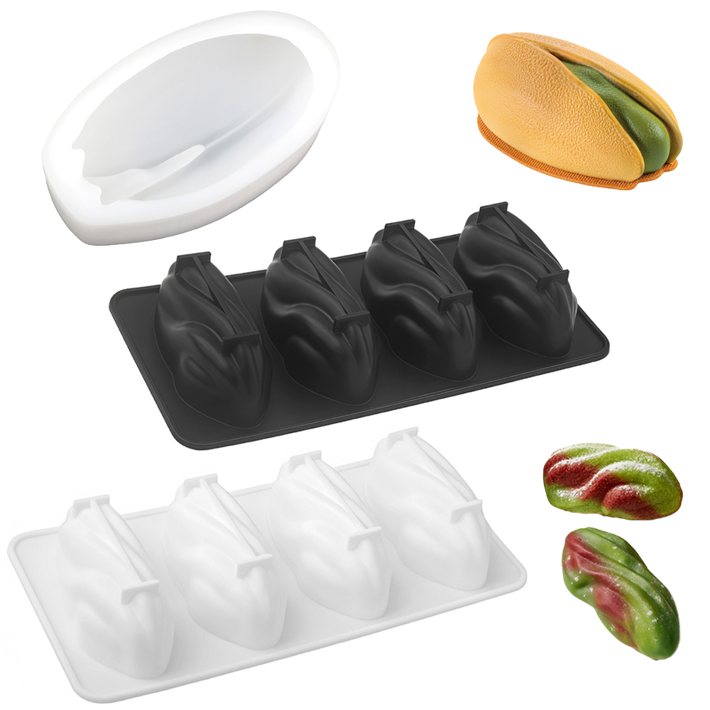 Kitchen Appliances For Baking - Single or 4-Cell Pistachios Design Food
