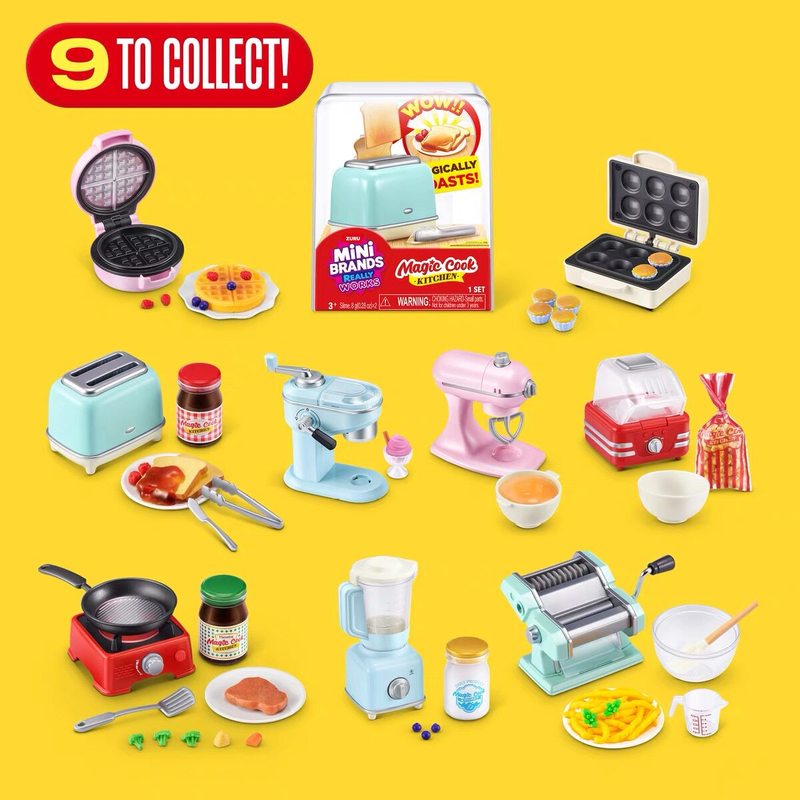 Kitchen Appliances For Baking - Zuru Mini Magic Kitchen Miniature Appliance