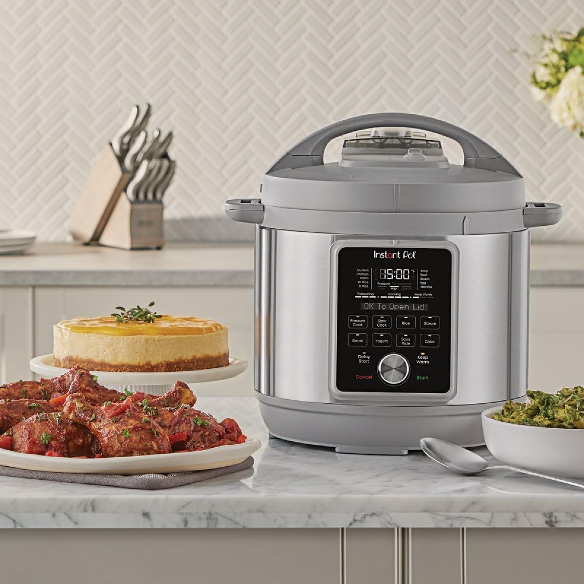 Plus, 8-Quart Whisper Quiet 9- - Slow Cooker Ceramic 评论和价格