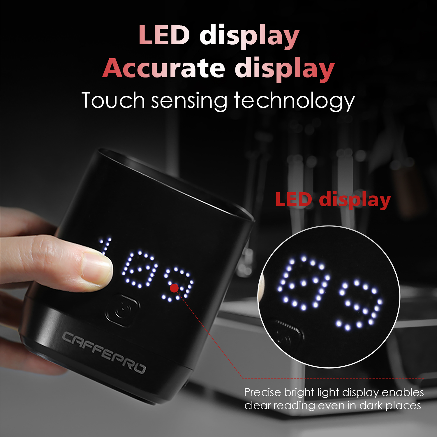 CAFFEPRO Digital Dosing Cup Co - Kitchen Appliances Store 评论和价格