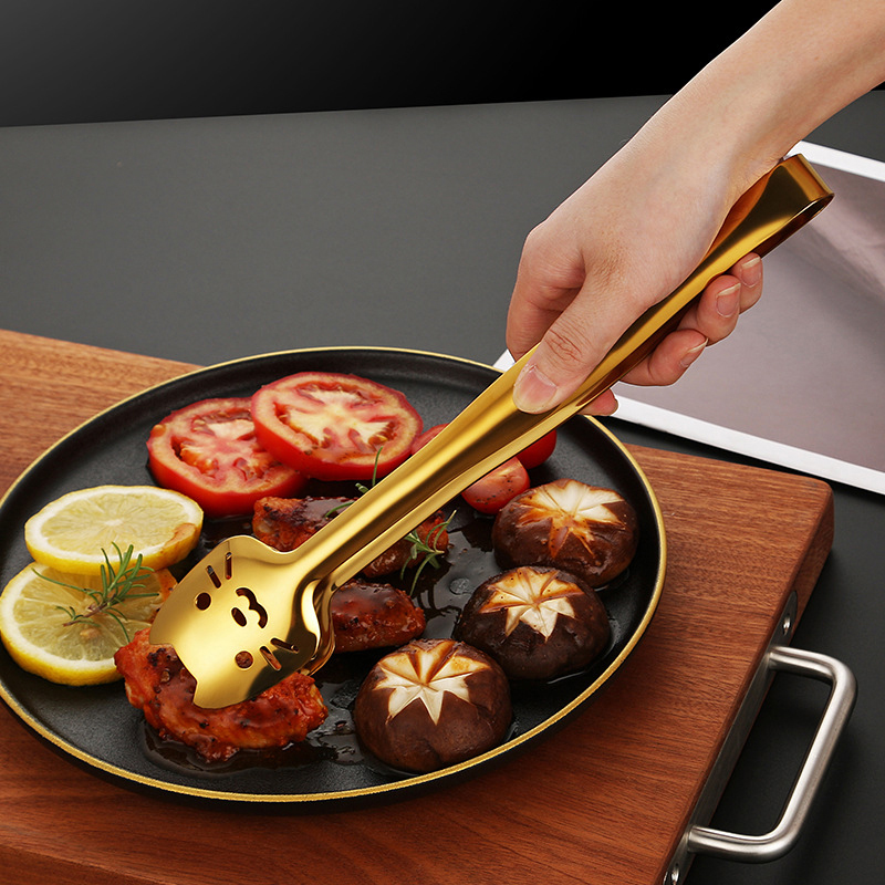 Stainless Steel Food Tongs Foo - Kitchen Appliances Small 评论和价格