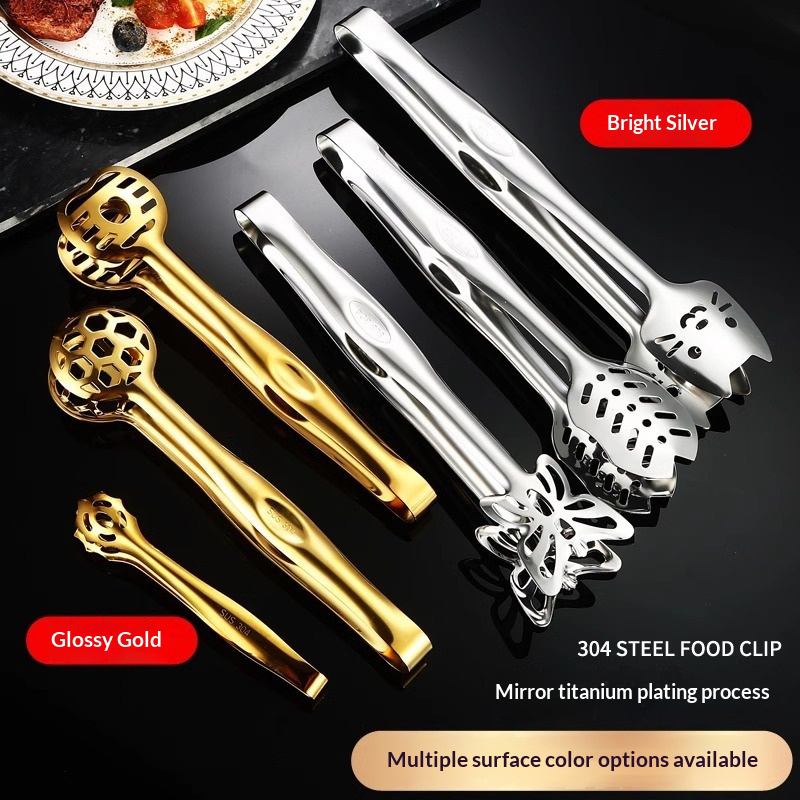 Stainless Steel Food Tongs Foo - Kitchen Appliances Small 评论和价格