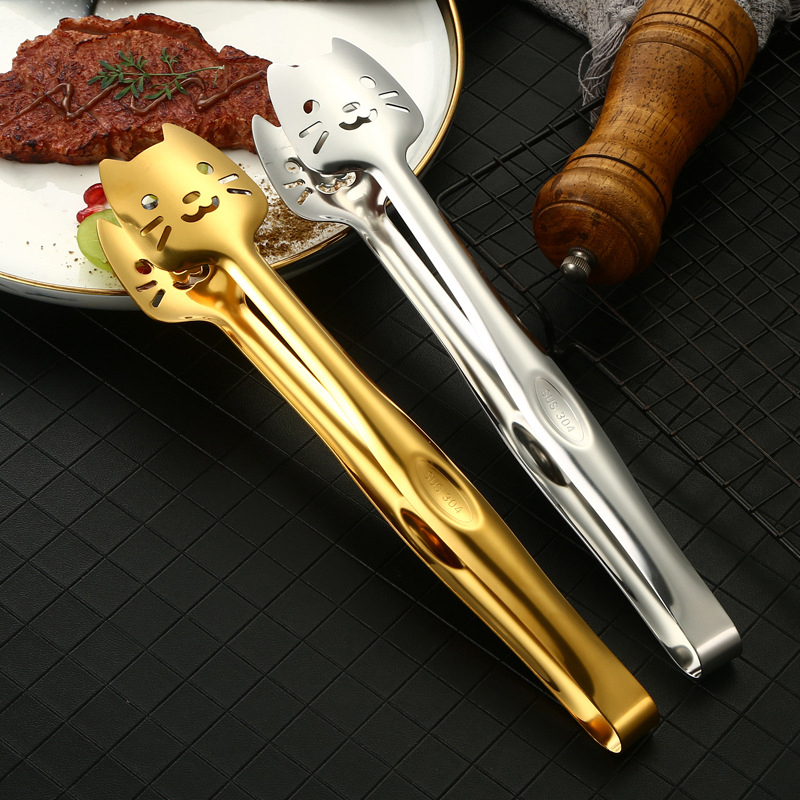 Stainless Steel Food Tongs Foo - Kitchen Appliances Small 评论和价格