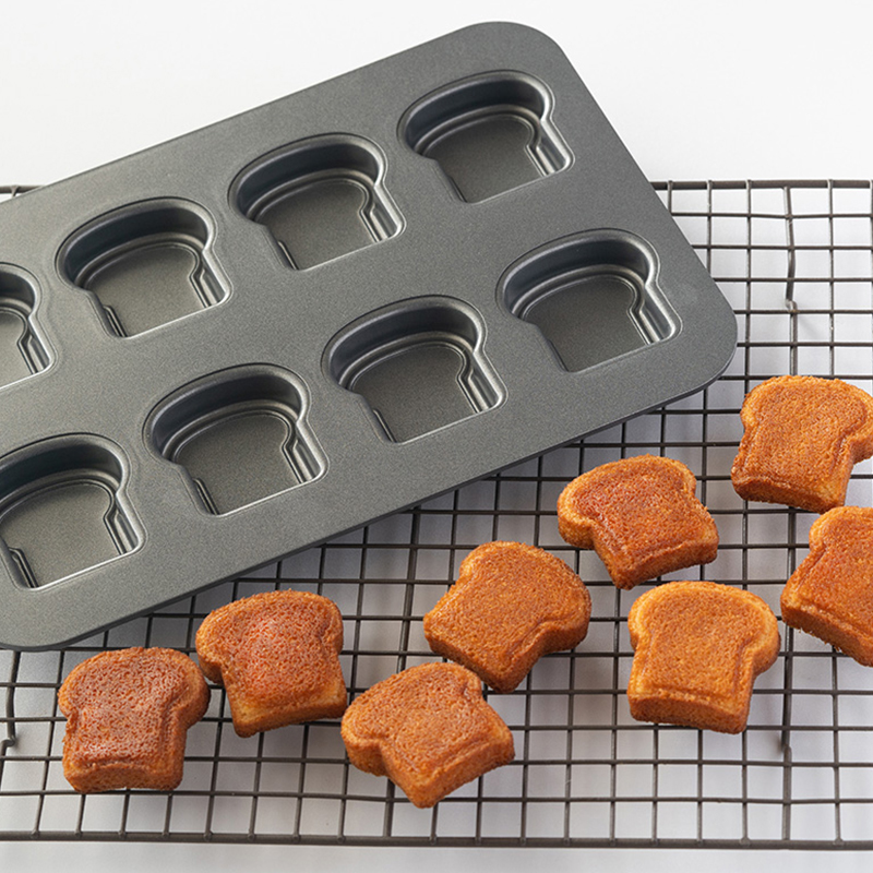 8 Cavity Toast Bread Pattern C - Kitchen Appliances For Baking 评论和价格