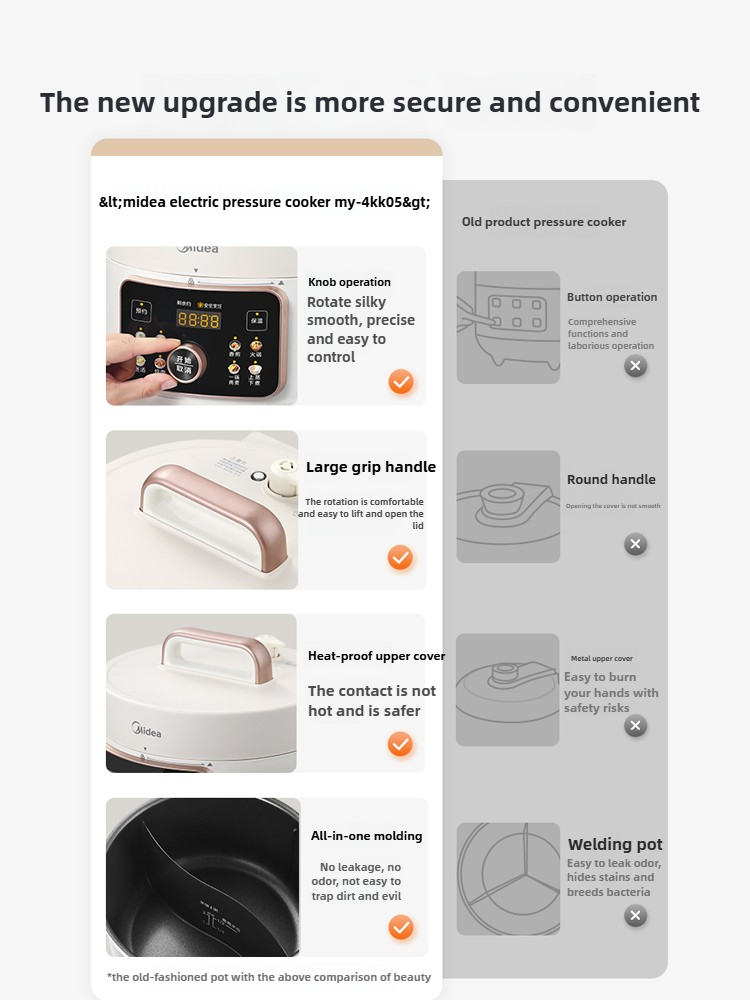 Midea Electric Pressure Cooker - Slow Cooker Ceramic 评论和价格