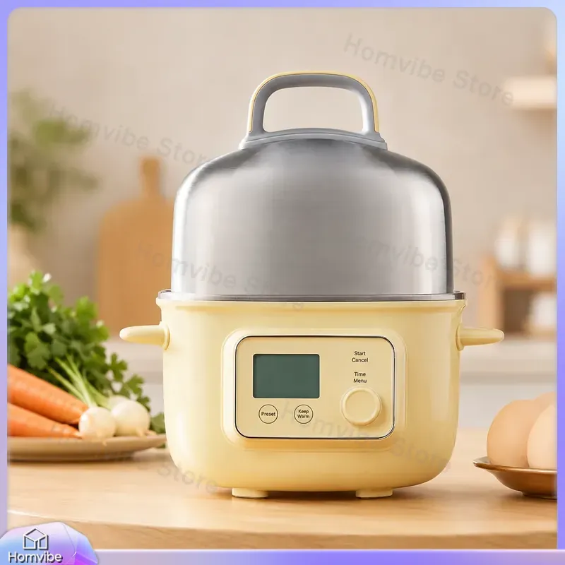 1.5L Electric Steamer Pot with - Kitchen Appliances Small 评论和价格
