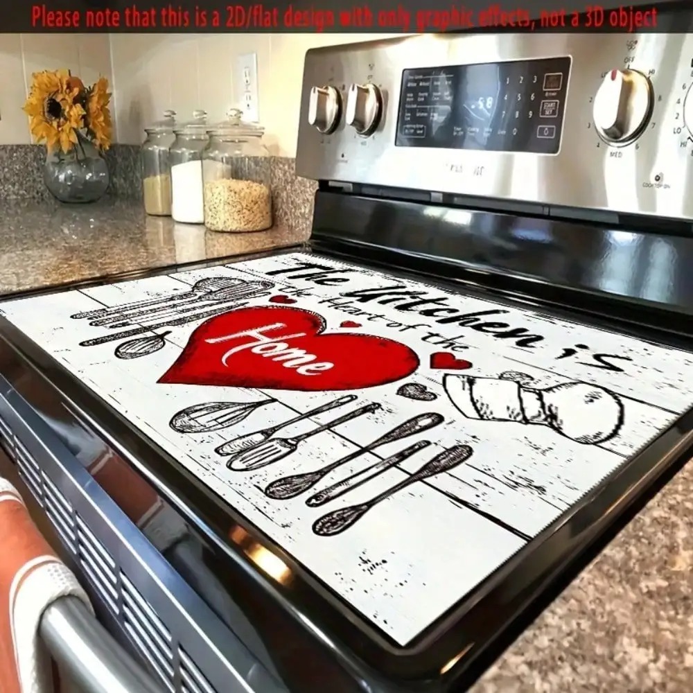 1pc Kitchen Stove Cover Protec - Kitchen Appliances Electric Stove 评论和价格