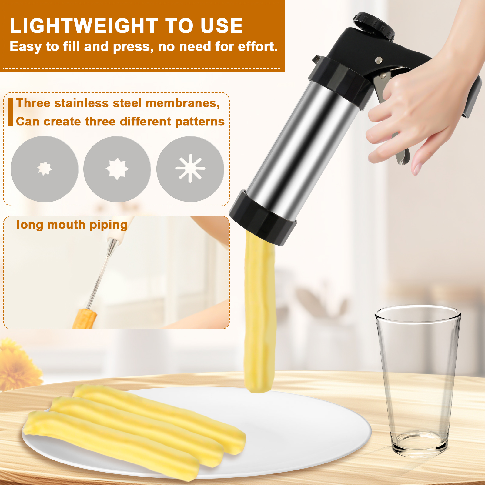 Churrera Churro Maker Machine  - Kitchen Appliances For Baking 评论和价格