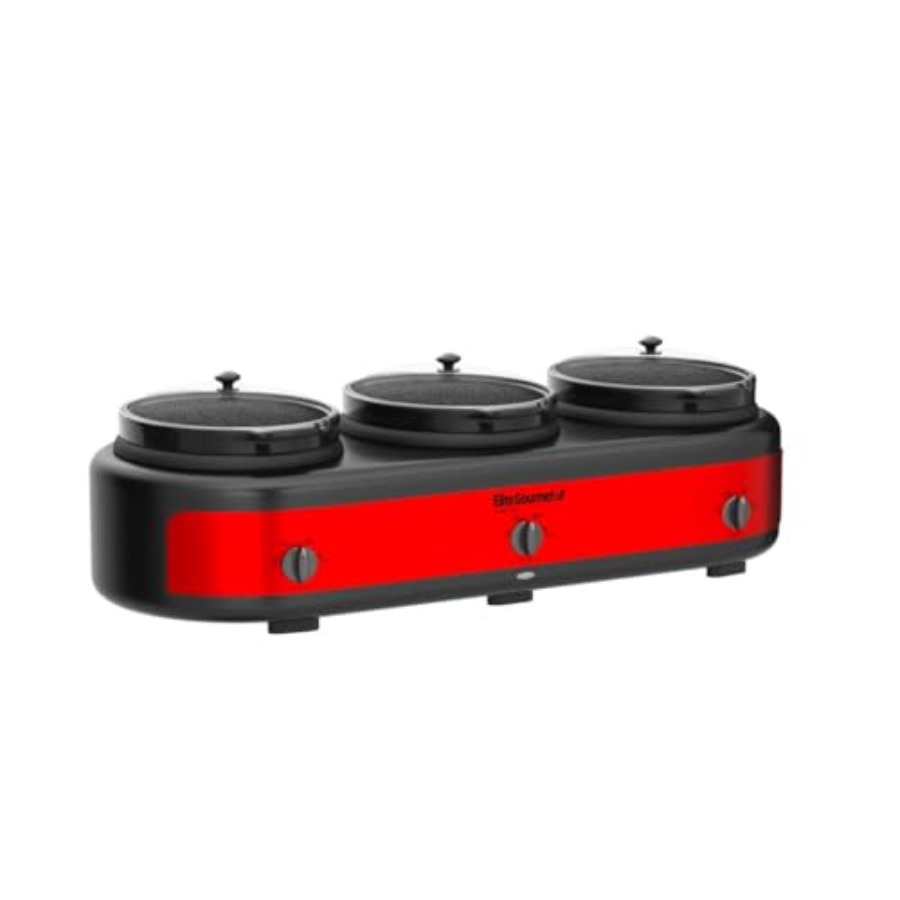 Maxi-Matic Triple Slow Cooker  - Slow Cooker Ceramic 评论和价格