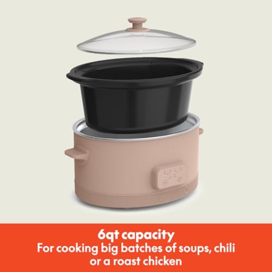 6.0 Qt Programmable Slow Cooke - Slow Cooker Ceramic 评论和价格