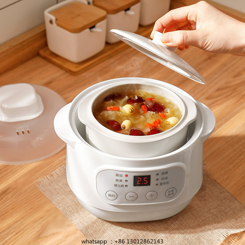 200W Electric Slow Cooker Food - Slow Cooker Ceramic 评论和价格