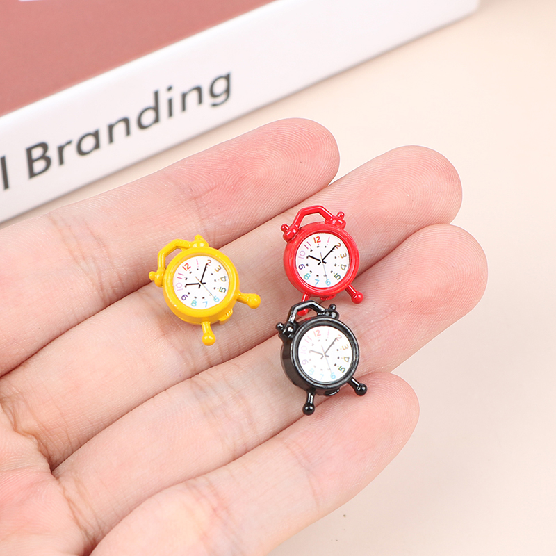 1PC 1:12 Scale Alarm Clock Dol - Kitchen Appliances Store 评论和价格
