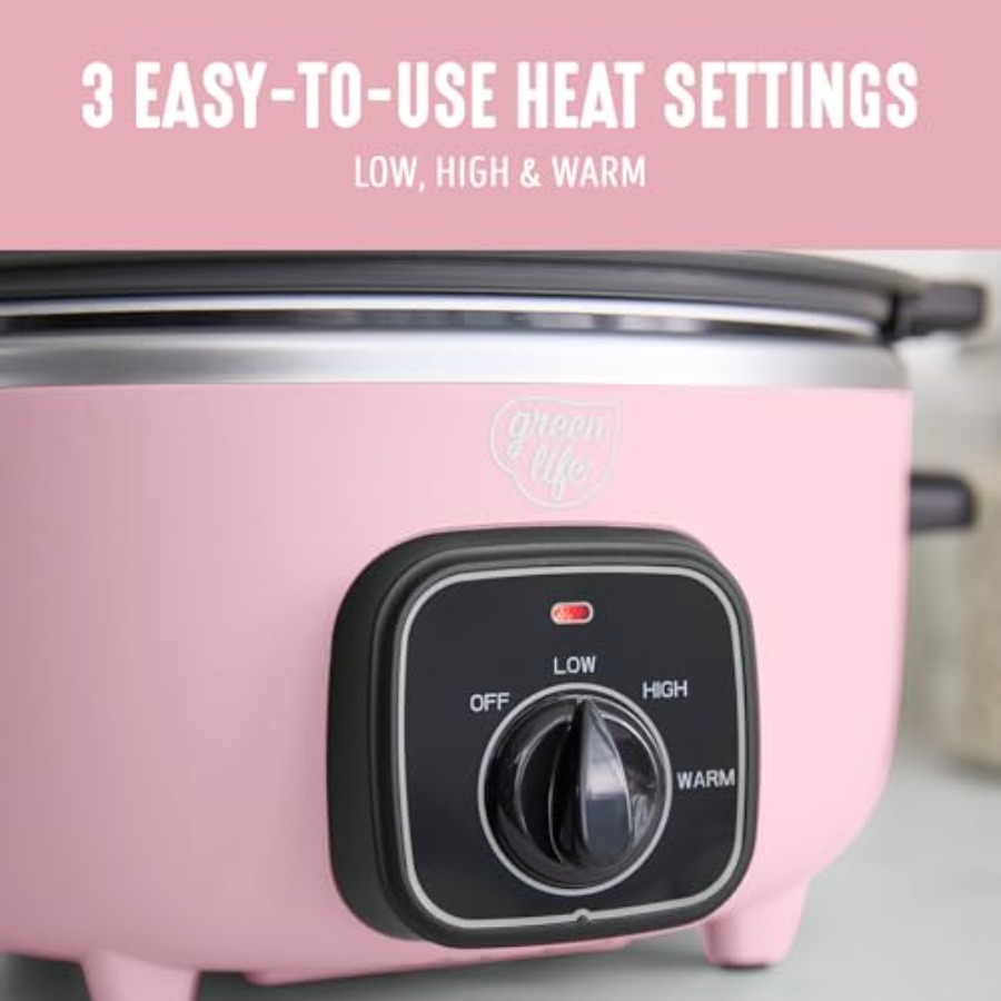 3.5QT Slow Cooker, PFAS-Free N - Slow Cooker Ceramic 评论和价格