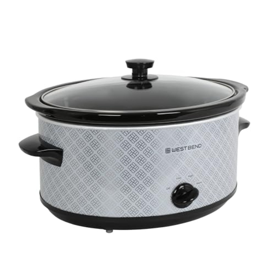 Slow Cooker 6-Quart Manual Cro - Slow Cooker Ceramic 评论和价格