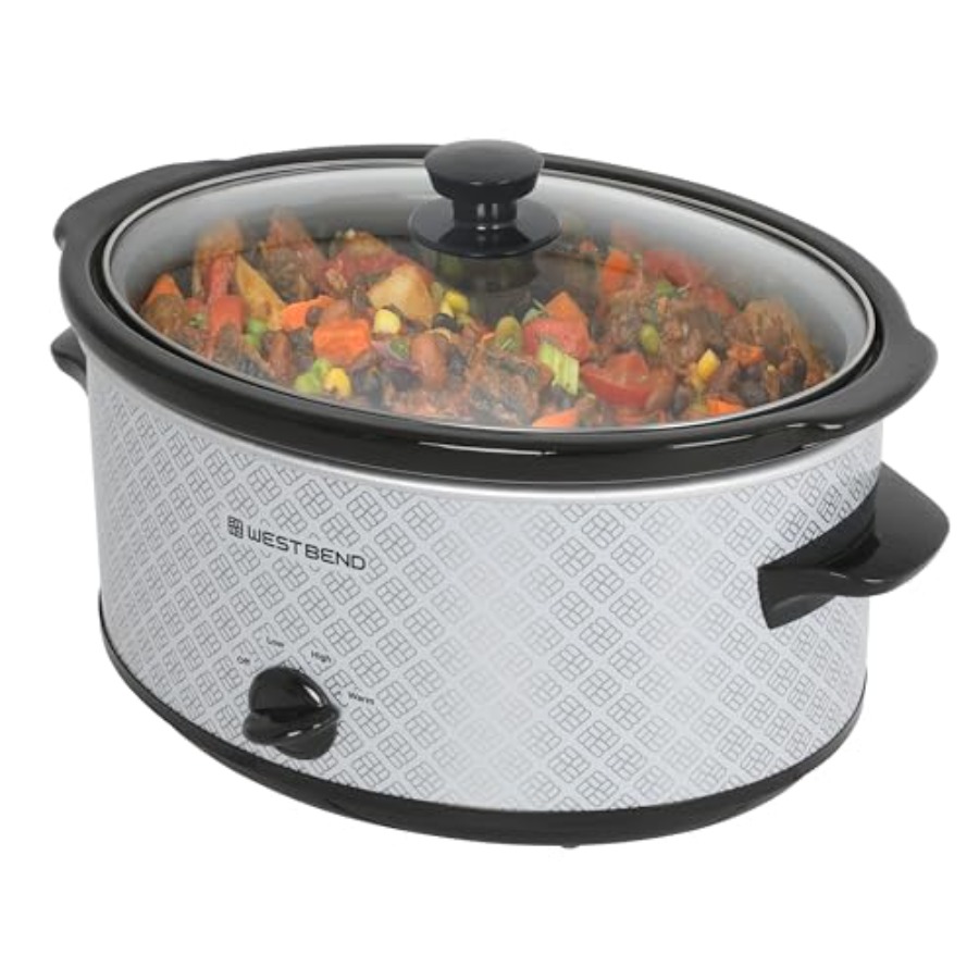 Slow Cooker 6-Quart Manual Cro - Slow Cooker Ceramic 评论和价格