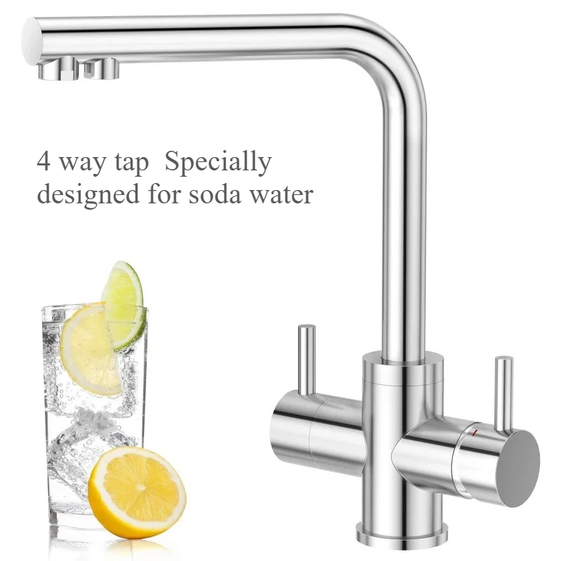Soda 4 Way Kitchen Faucet Kitc - Kitchen Appliances Sales 评论和价格