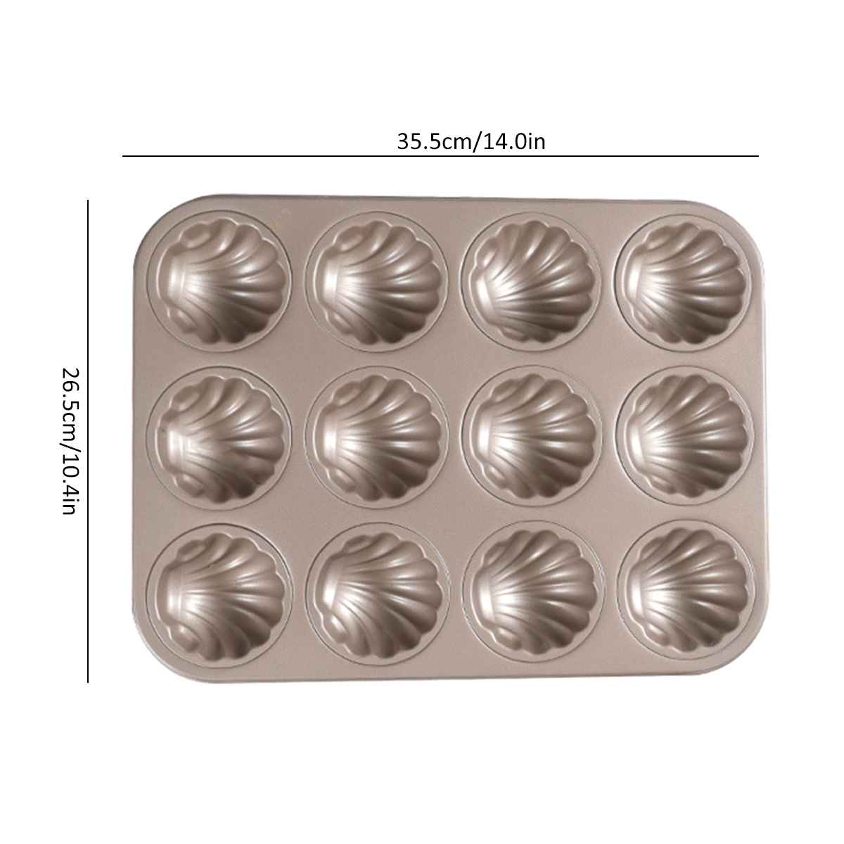 Madeleine Mold Shell Shape Bak - Kitchen Appliances For Baking 评论和价格