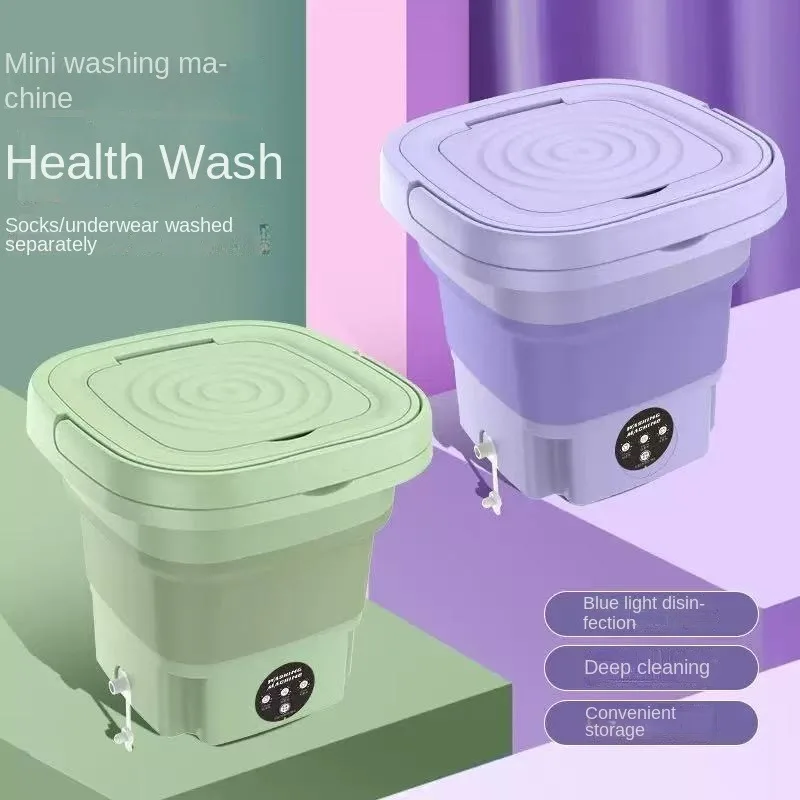 8L Foldable Mini Washing Machi - Kitchen Appliances Small 评论和价格